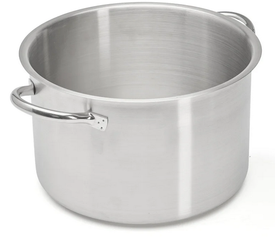 Marmite "Tubu" inox sans couvercle