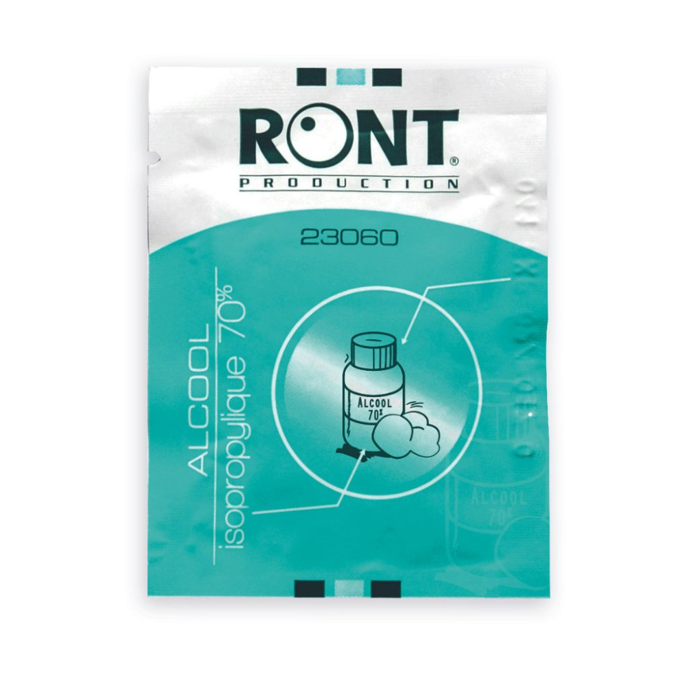 Lingette alcool 70%