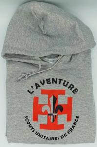 Sweat SUF Gris, l'Aventure