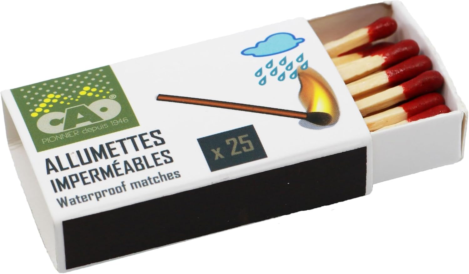 Allumettes imperméables